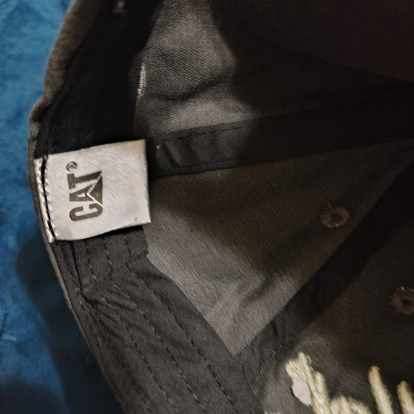 Caterpillar Logo Caps in Red, Black, and Olive - Picture 9 of 16